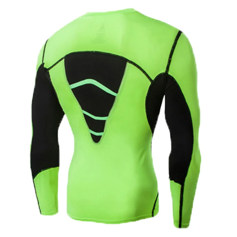 Spring and Autumn Men's Long Sleeves Outdoor Sports T-shirt Running Breathable Perspiration Comfortable Round Neck Easy To Dry48 | Спорт и