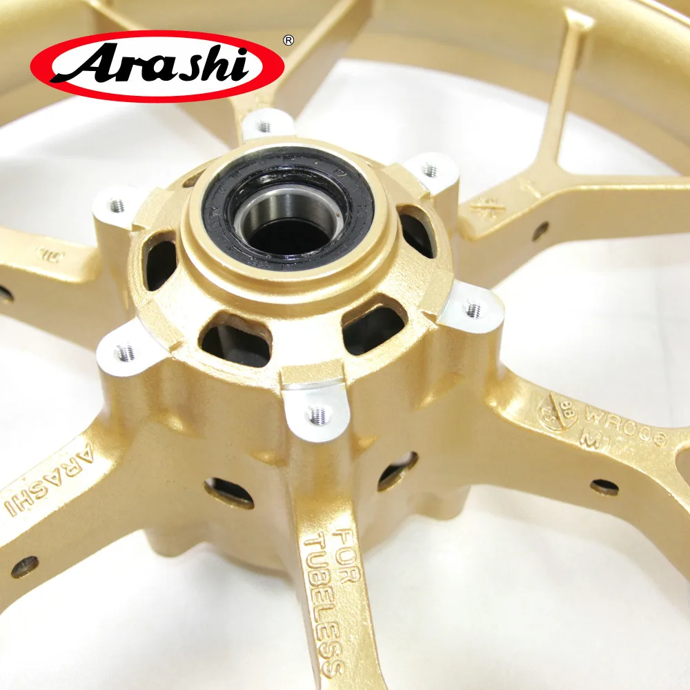 

Arashi CBR1000RR 2008 - 2016 1 Set Front Rear Wheel Rims Motor Wheels Hub For HONDA CBR 1000 RR CBR1000 Motorcycle Rim Gold