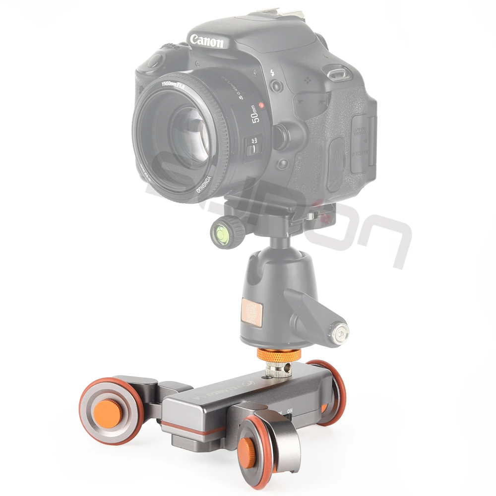 SUPON L4 трек слайдер Электрический Autodolly 3 колеса шкива автомобиль железнодорожных