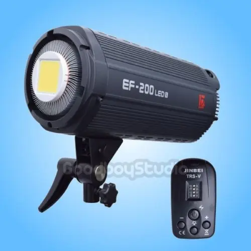 Jinbei EF 200 200V студийный фото видео светодиодный светильник + TRS передатчик