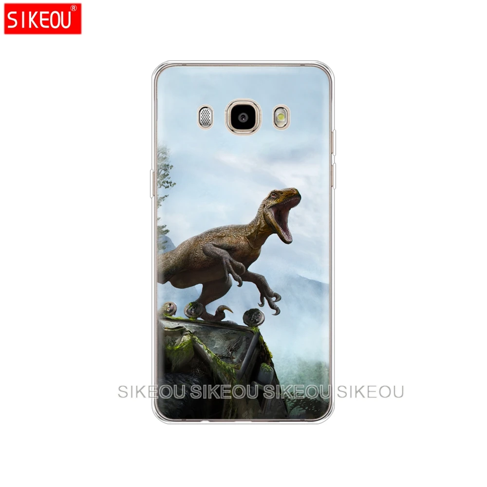 Силиконовый чехол для телефона Samsung Galaxy J1 J2 J3 J5 J7 MINI 2016 2015 prime Animal Dinosaur|Бамперы| |