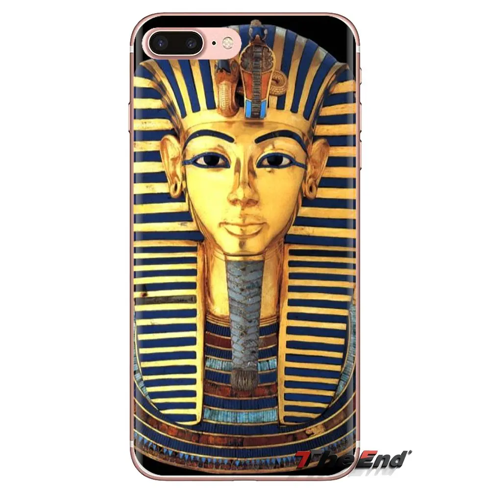 Прозрачный чехол из ТПУ Египетский Король тутанхамун 1 тут маска для Huawei Mate Honor 4C 5C