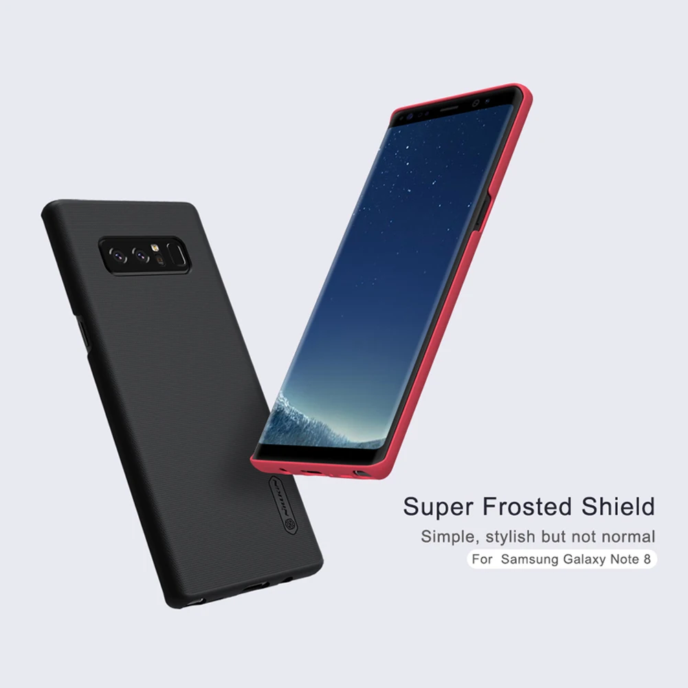 Для samsung galaxy note 8 Nillkin супер матовый защитный чехол для galaxy note 8 чехол с подарком