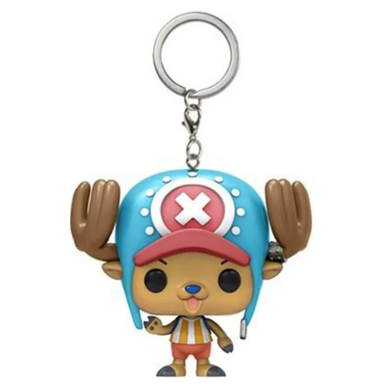 Аниме one piece TonyTony Чоппер симпатичный брелок Коллекционная модель игрушки на цепочке для ключей с розничной коробкой