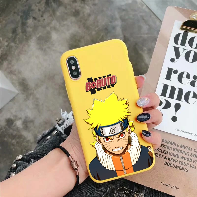 Y-5540 Наруто shippuden аниме SASUKE boruto мягкий силиконовый черный чехол Хината Какаши чехол для телефона для iPhone X XR XS MAX 6 7 8 plus 6s se - Цвет: Y-5540