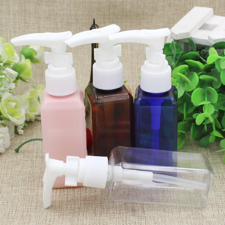 10/20pcs 50ml Travel Makeup Empty Plastic Bottles Flip Cap For Liquid Lotion Cream | Красота и здоровье