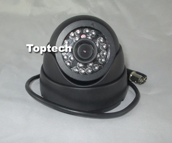 HD 1/3 ''Sony CCD effio е 700TVL 24leds ИК Крытый 960 H видеонаблюдения купольная камера