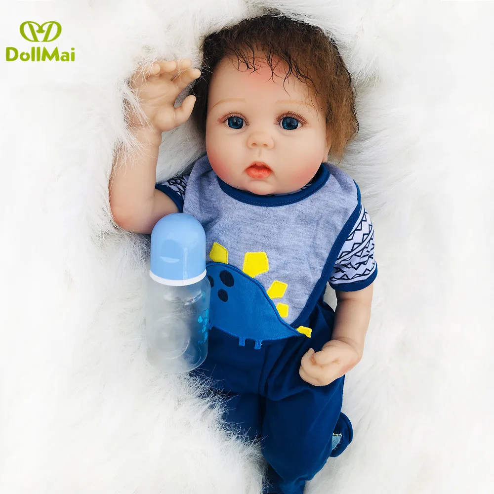 Кукла реборн OtardDolls 20 дюймов Мягкая силиконовая Реалистичная кукла младенец для