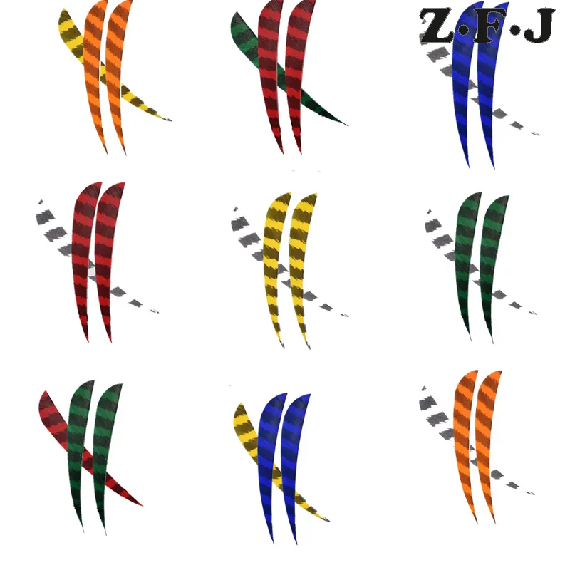 Лопатки для стрельбы из индейки аксессуары лука и стрелы 4 дюйма 36 шт | Спорт