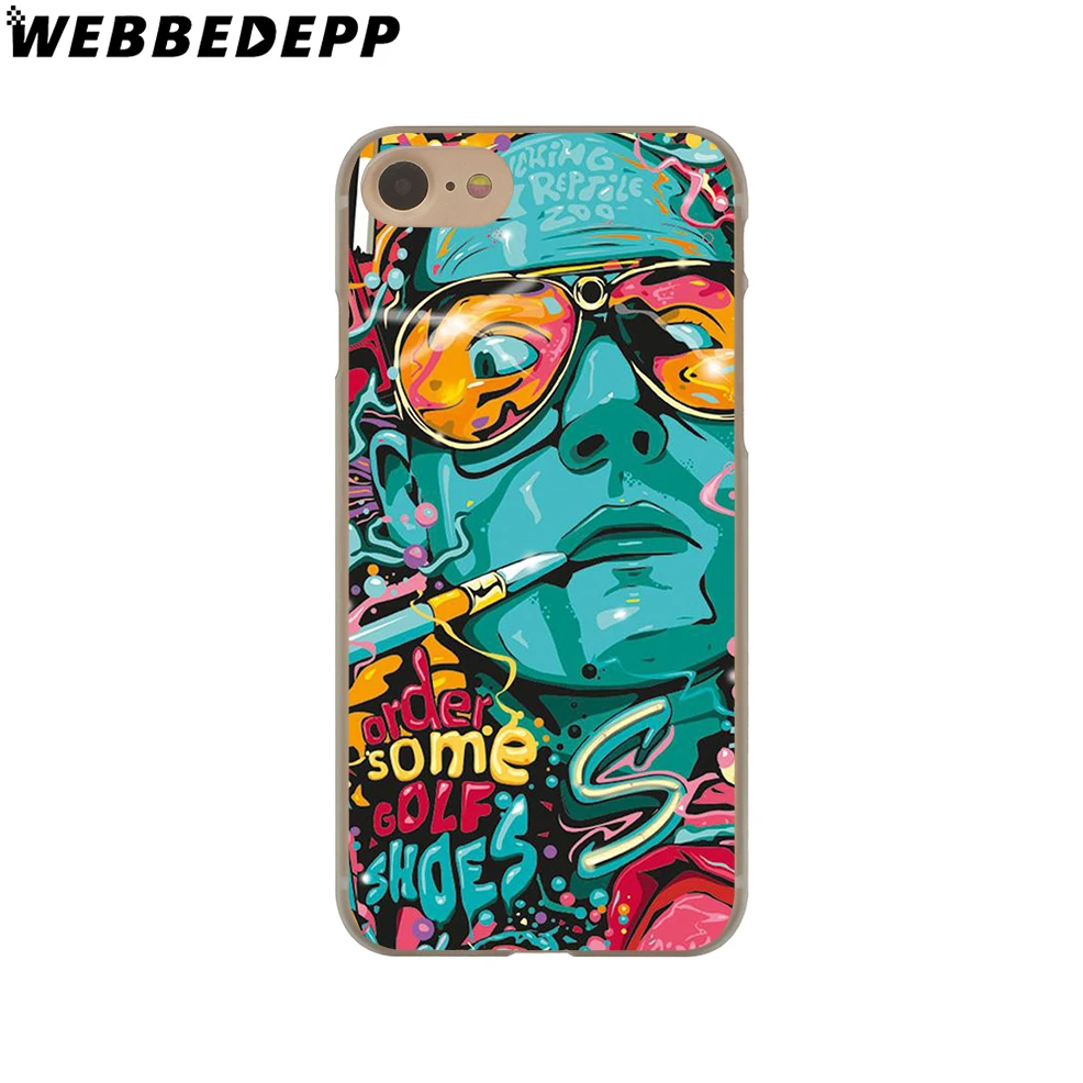 Жесткий чехол для телефона WEBBEDEPP Fear and Loathing в Лас-Вегасе для iPhone 4 4S 5C 5 5S SE 6 6S 7 8 Plus X XR XS 11 Pro Max