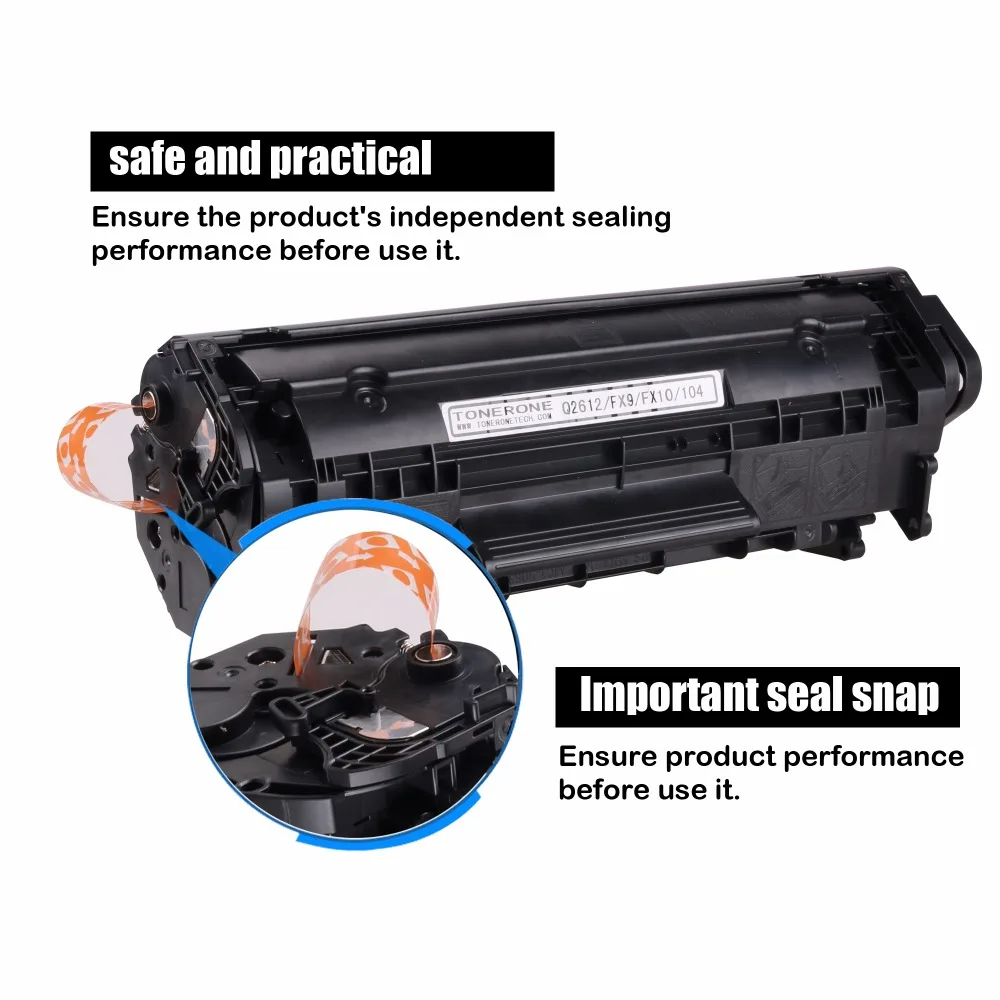 Q2612A 12a тонер-картридж для LaserJet 1010 1012 1015 1018 1020 1022N 1022 3015 3020 3030 3050 M1005 M1319 M1319F |