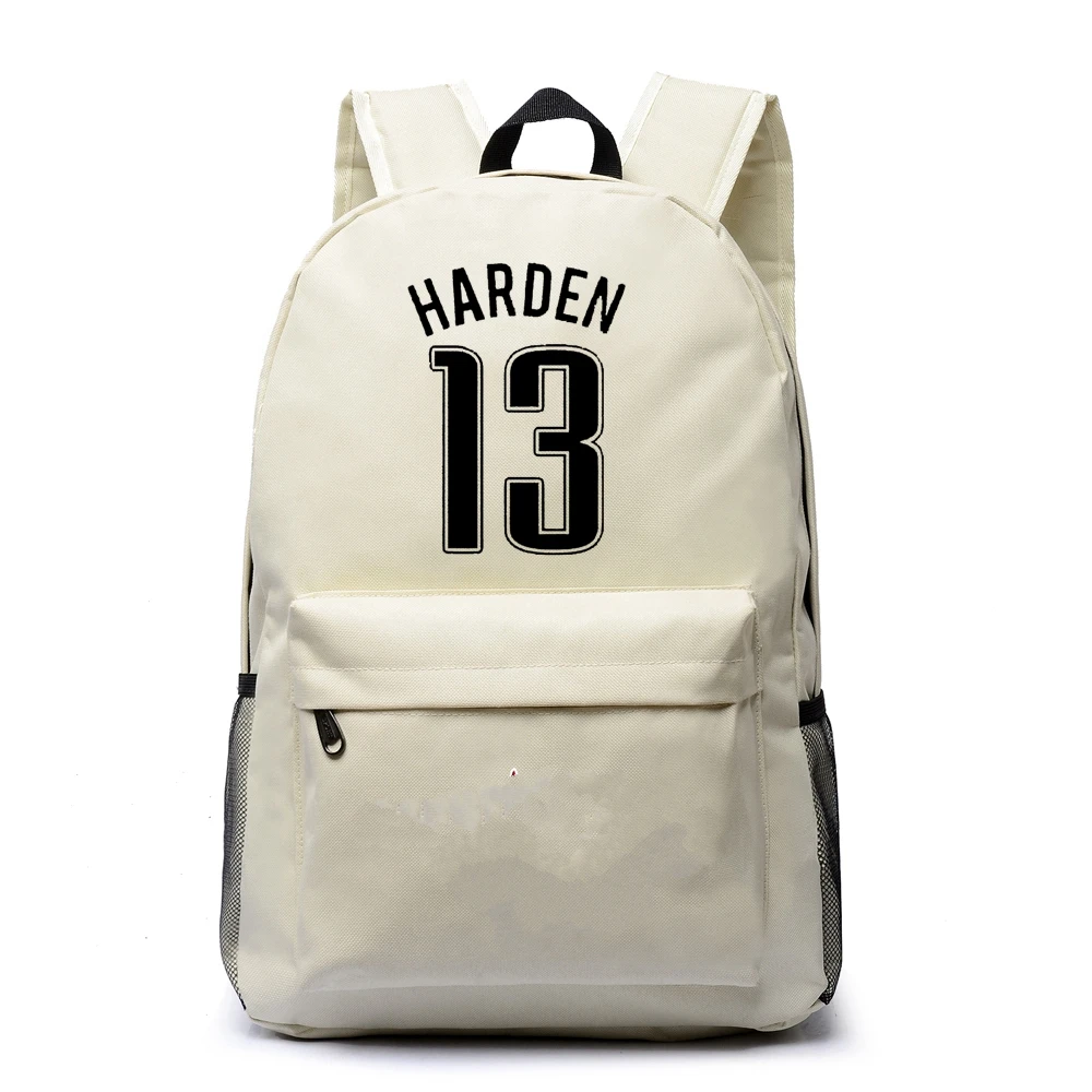 Холщовый Рюкзак James Harden для подростков школьный ранец мальчиков и девочек сумка