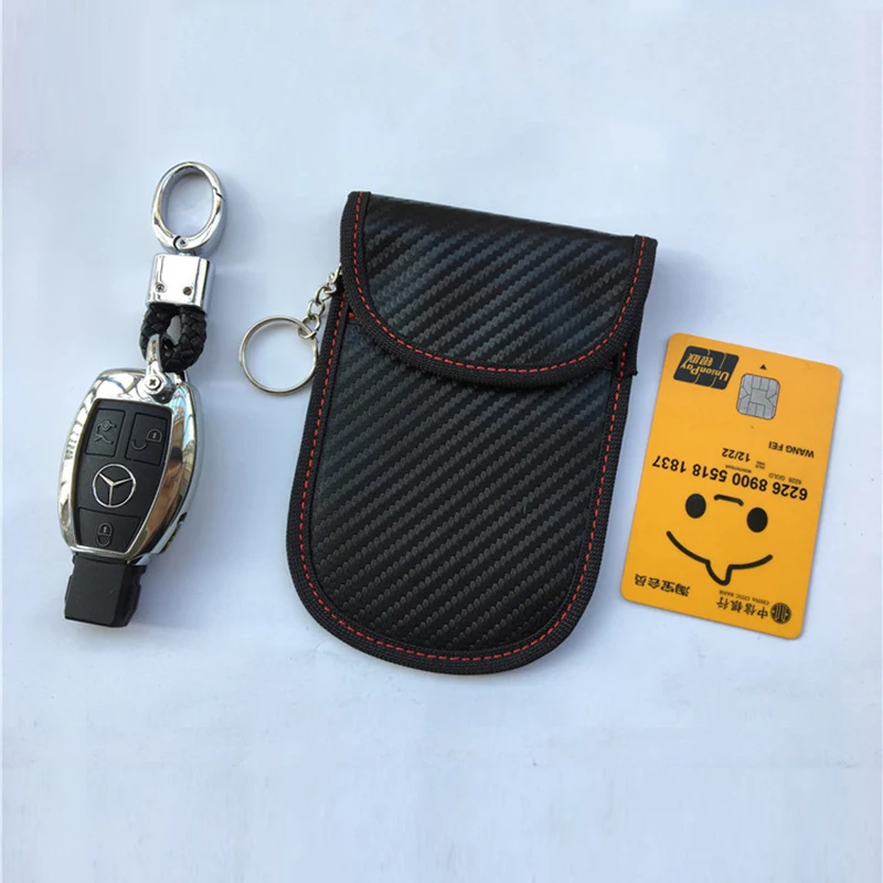 BYCOBECY карбоновый ID держатель для Карт RFID блокирующие кошельки автомобильный