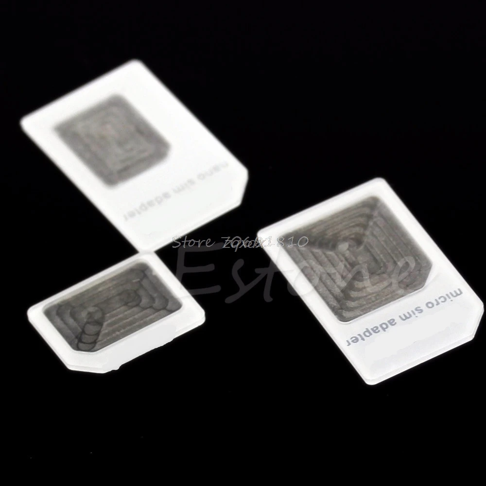 Nano sim карта к Micro карте стандартный адаптер для карты конвертер оптовая продажа и
