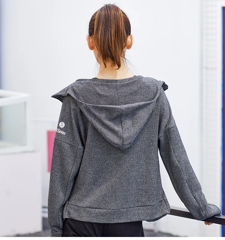 JINXIUSHIRT, спортивная куртка для женщин, спортивная одежда, свободная, для отдыха, йоги, куртка для фитнеса, спортзала, одежда для бега, спортивный костюм, спортивная одежда WT535
