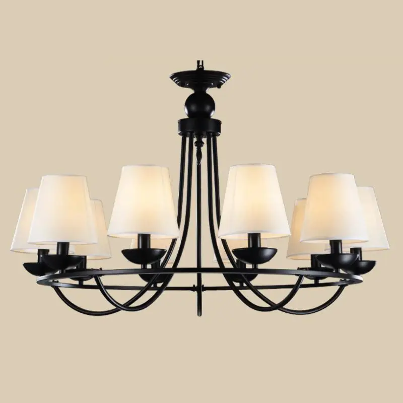 

Кулон, состоящий из нескольких частей светильник североамериканского типа, Сельский простой высококлассный светильник в стиле ретро для ресторана, спальни, гостиной, подвесной светильник ZX17