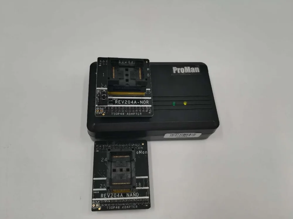 Новый Proman программист NAND флэш-чип для NOR TSOP48 TSOP56 BGA63 BGA64 BGA107 BGA130 программа с