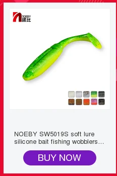 Noeby W8026 пахнущая силиконовая приманка, мягкая блесна в виде лягушки, ножка 6 см, 9 см, 13 см, внутренняя Лазерная приманка для ловли окуня и щуки