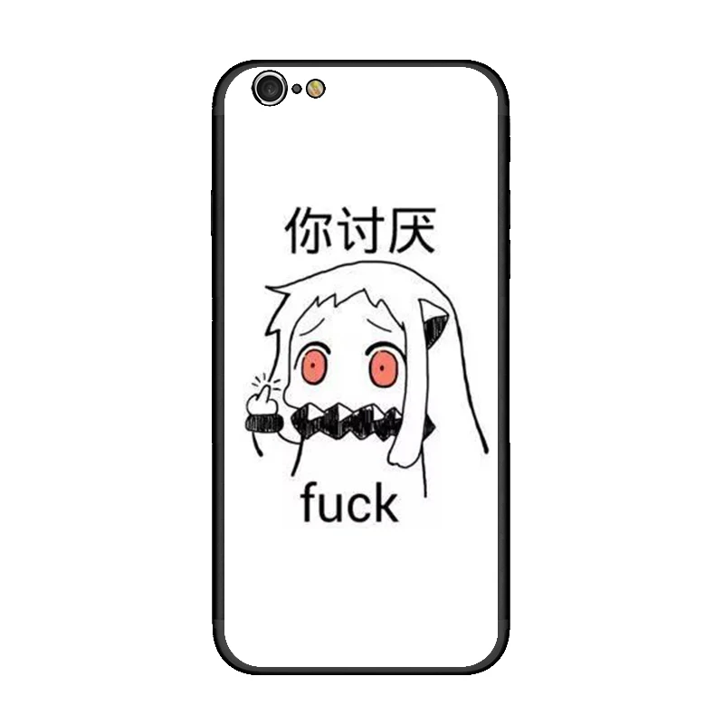 Ультра тонкий чехол выражение узор для iPhone 6 6s Жесткий PC + TPU телефон случаях принт