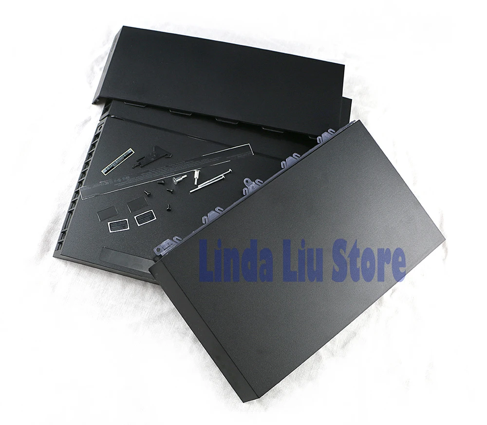 1 компл./лот черный полный корпус чехол shell с винтами для ps4 1200 игровой консоли