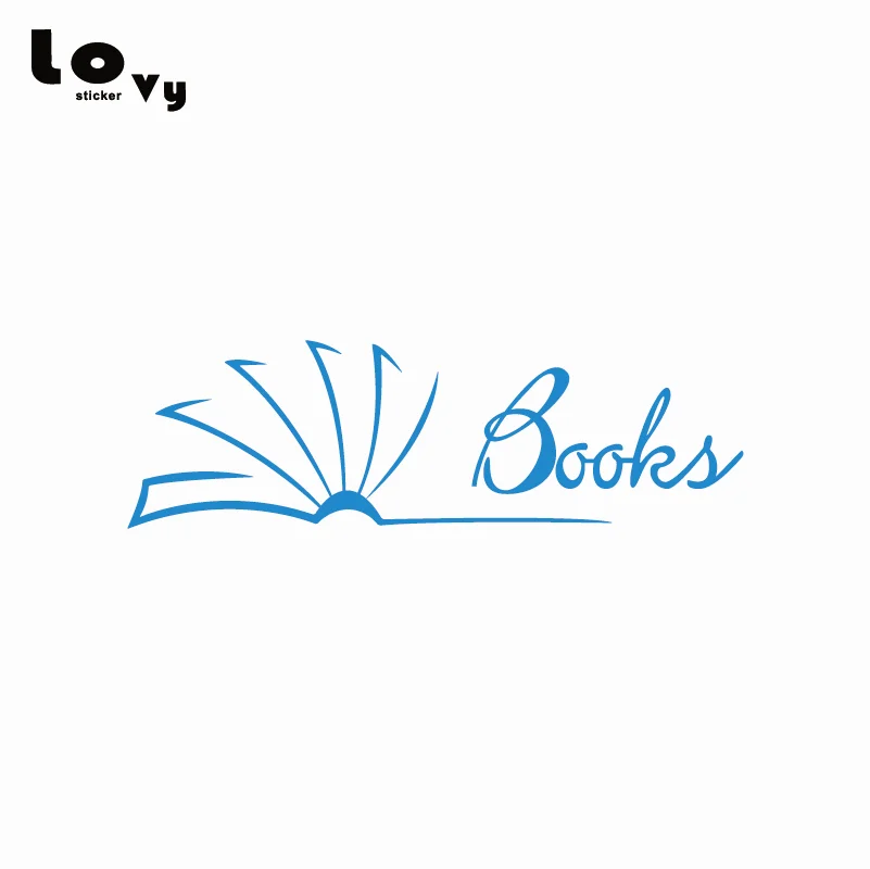 Библиотеки книги украшения дома аксессуары виниловые настенные наклейки для