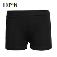 iixpin girls boy cut shorts low rise activewear dance shorts for yoga sports workout gym ballet dance costumes leotard ballet