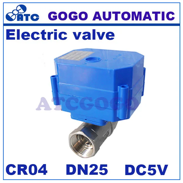 CWX-60P DN25 1 BSP 2 способа SS304 6Nm крутящий момент мини