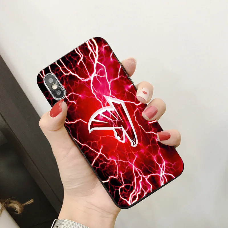 Yinuoda Atlanta Falcons чехол для телефона NFL Matt Ryan Iphone DIY рисунок мягкий TPU X XR XS MAX 7 8 plus 6 S 5s SE 5