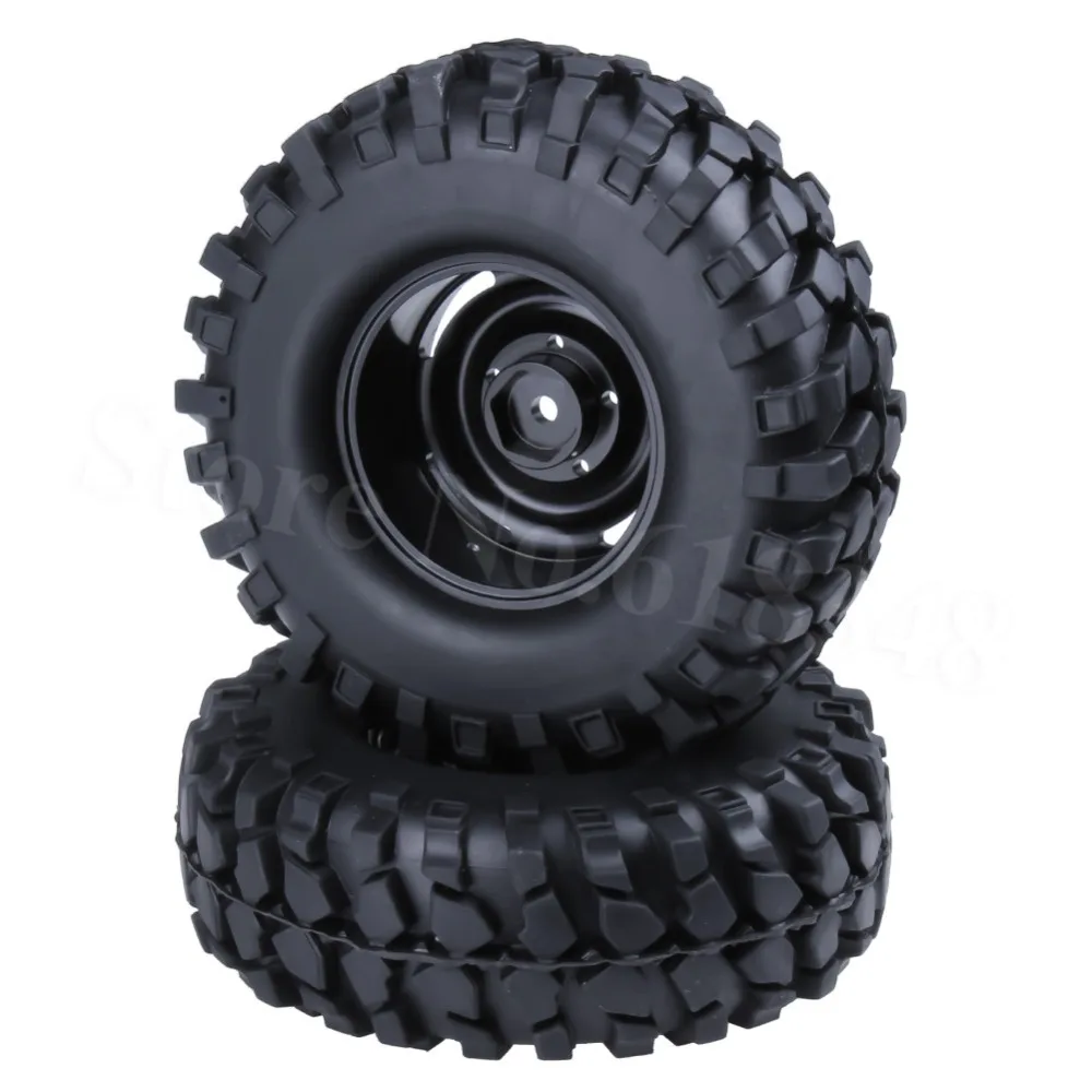 4 шт./лот 108 мм шины Rock Crawler 1 9 дюйма и обод колеса из сплава шестигранный 12 для 1/10 RC