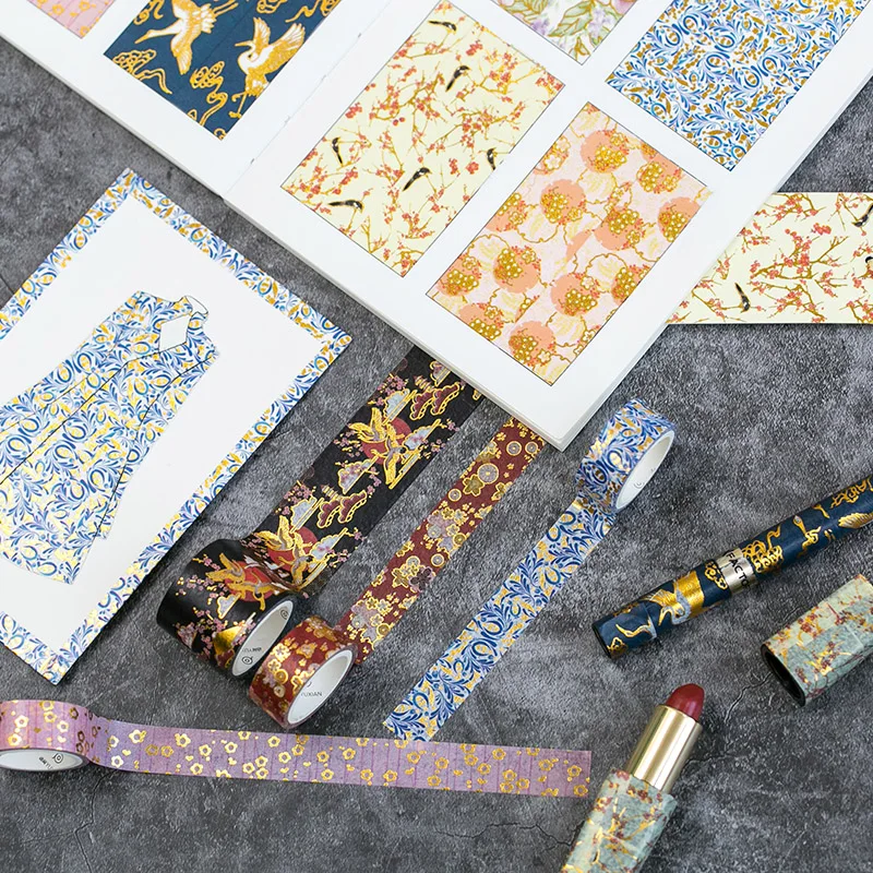 3 рулона/набор винтажная васи лента 1 5 см/3 см x м декоративная для DIY альбома