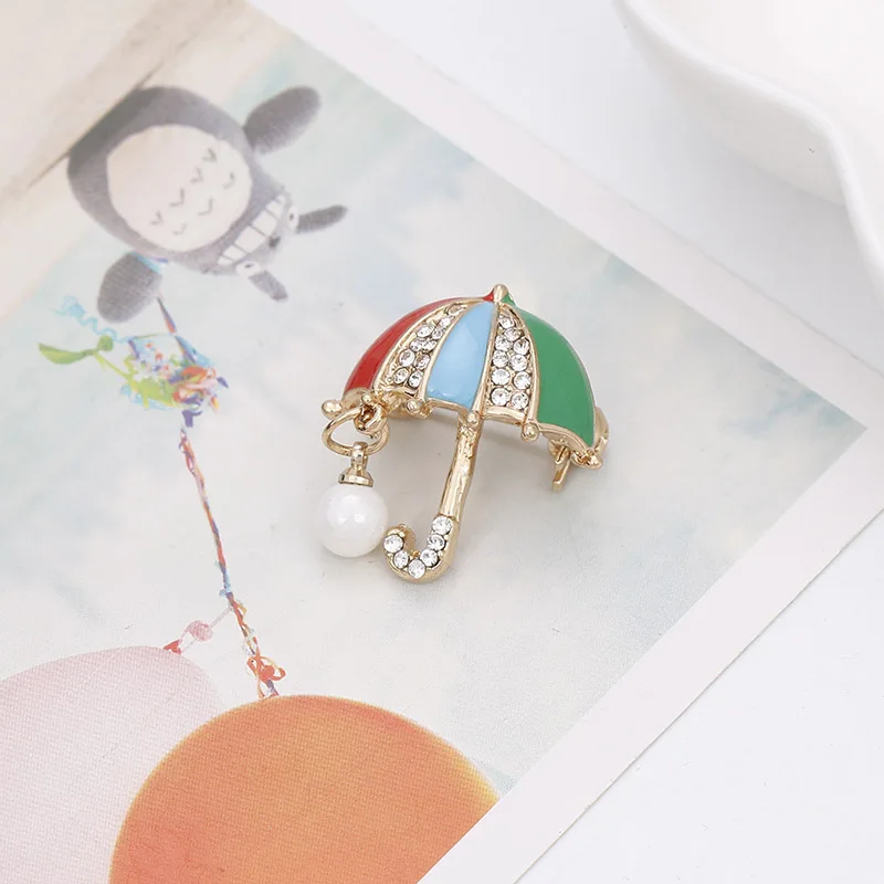 Новинка 2018 модные броши и булавки с кристаллами фруктами эмалированные в виде