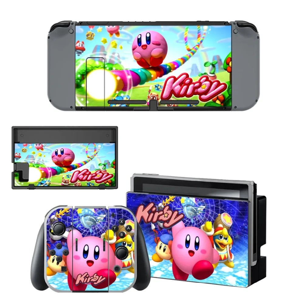 Наклейка на кожу Kirby Star allions vinilo для Nintendo doswitch наклейка s skins Switch NS консоль Joy Con