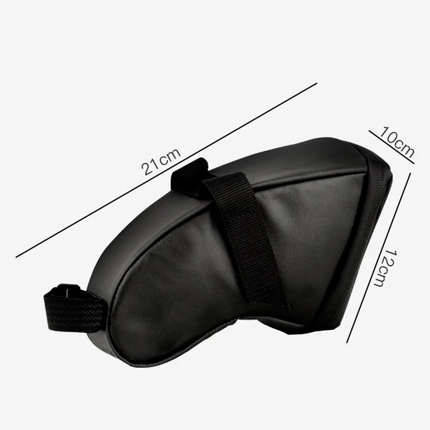 Сумка на седло велосипеда водонепроницаемая вместительная Светоотражающая