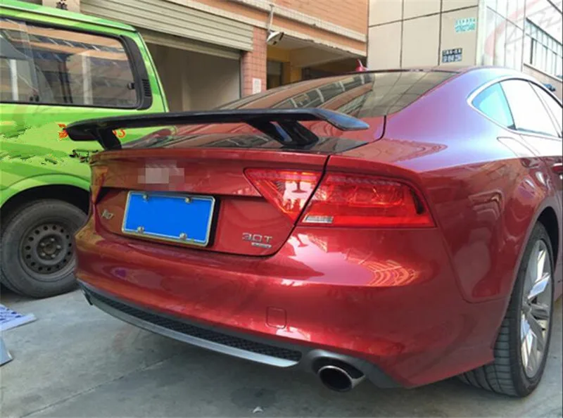 Спойлер из углеродного волокна для Audi A7 S7 RS7 2010-2019 высококачественные спойлеры
