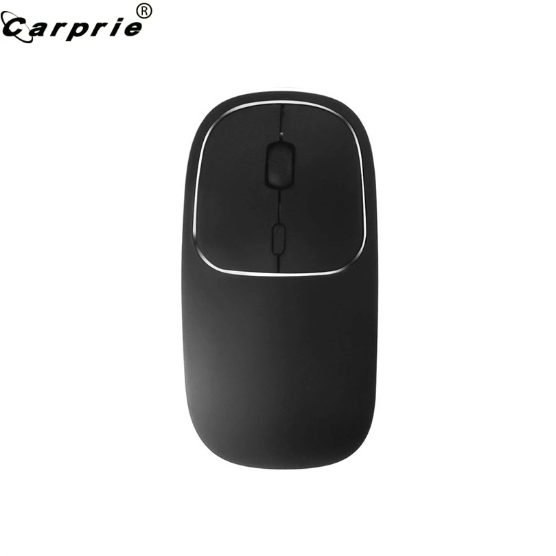 Аккумуляторная беспроводная мышь 2 4G металлическая бесшумная оптическая игровая