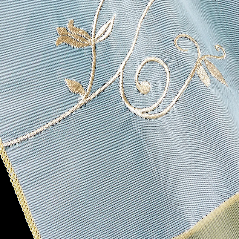 Короткие Занавески для кухни гостиной вышитые прозрачные оконные шторы