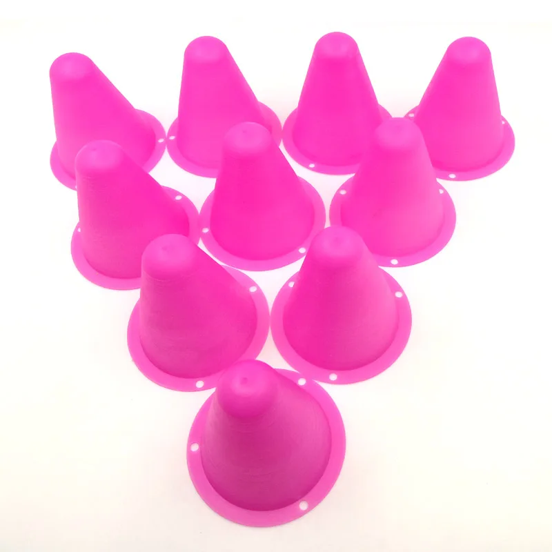 10 шт. RC Дрифт мягкие дорожные конусы/пилоновые баррикады конусы для Сакура D3 Axial