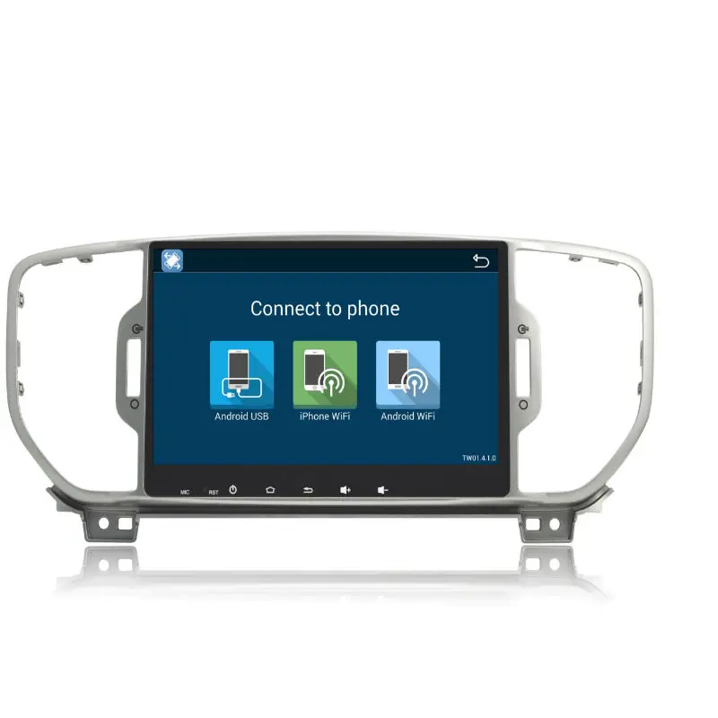 Aoluoya IPS RAM 2 Гб + 32 ГБ четырехъядерный Android 7 1 Автомобильный DVD Радио GPS плеер для KIA