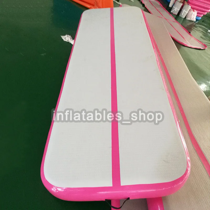 Free Shipping Pump Whole Sales Pink Color 3x1m Inflatable Air Tumble Track/Double Wall Fabric Airtracks For Sale | Игрушки и хобби