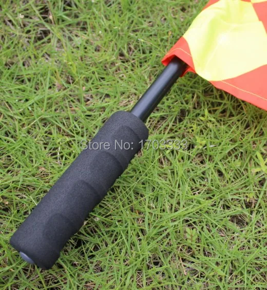 30 пар судейский флажок для футбола футбольный рефери linesman флаг оборудование в