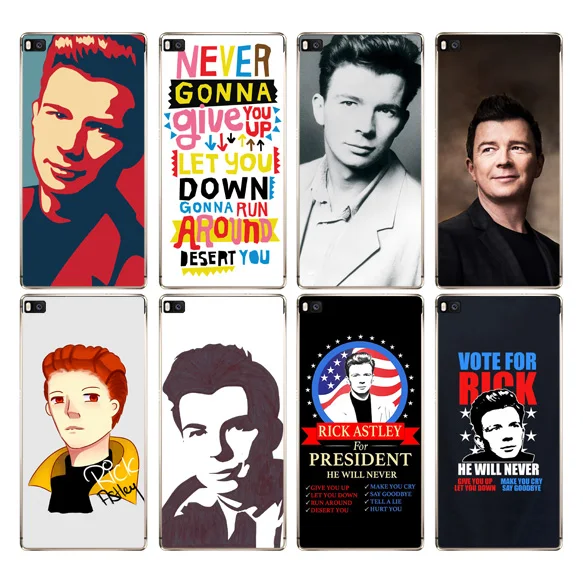 DREAMFOX K173 Rick Astley Soft TPU Silicone Case Cover For Huawei P8 P9 P10 Lite Plus 2017 Honor 8 Pro 9 6X |