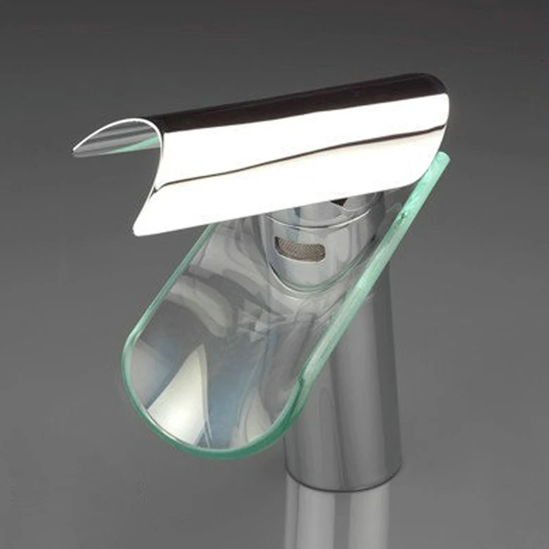 Free Shipping BAKALA Younger waterfall Glass Bathroom Basin ORB/Chrome/Nickel Finished Mixer Tap Sink Faucet LH-8023 | Обустройство