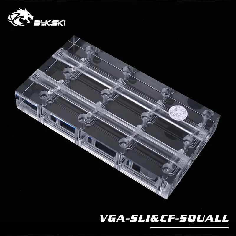 Bykski VGA-SLI& CF-SQUALL, SLI/CF мосты водоблок, для видеокарты Cross Fire, L4-2way/L4-3way/L6-2way/L8-2way/L4-4way