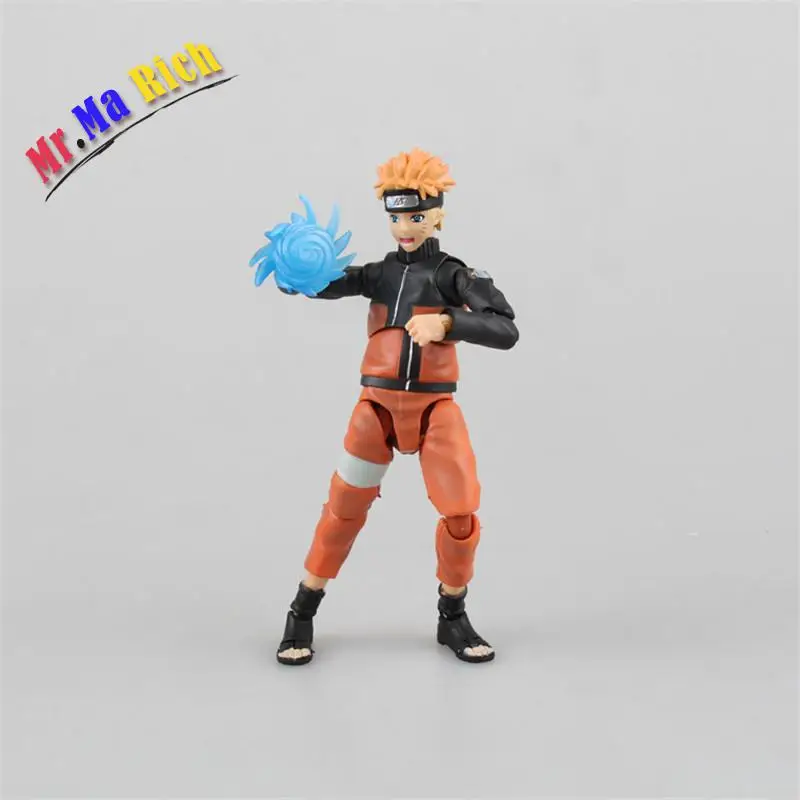 Рисунок аниме Наруто Uzumaki Naruto Uchiha Sasuke в коробке ПВХ фигурка Коллекционная Brinquedos