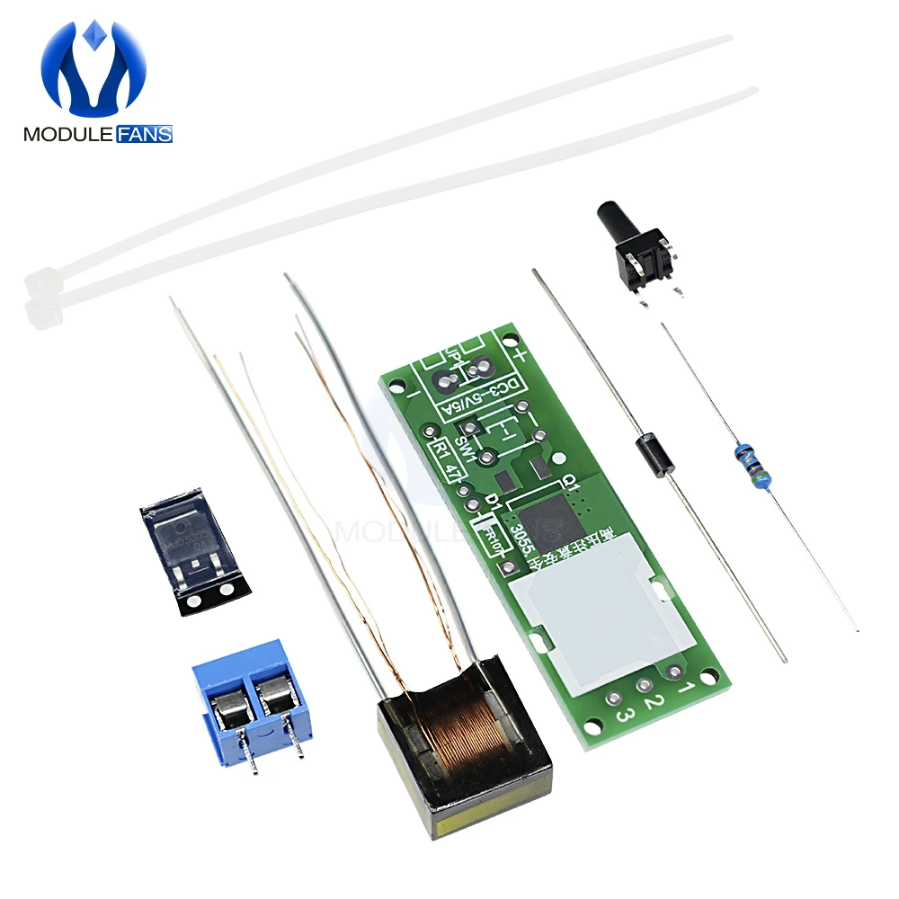 HV-1 высокое Напряжение воспламенитель DIY Kit зажигания дуги Запчасти дуговой