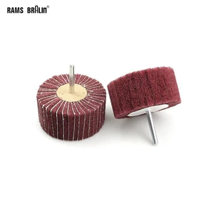 2 шт. OD 80 мм дрель Нетканая полировальная щетка колесо для металла дерево пластик волочения проволоки