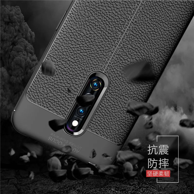 Для крышки ViVo X27 Pro Чехол Мягкий силиконовый Бампер защитный задний для телефона