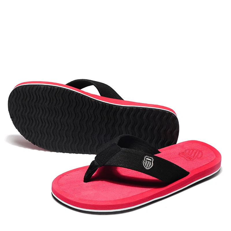 Мужская Летом 2017 Черный Душ Пляж Морской Воды Тапочки Ремень Стринги Флип-Флоп