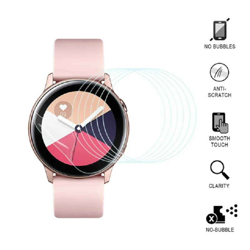 Активное стекло для Galaxy watch 20 мм Gear S3 Frontier/Classic Samsung 46 gear sport S2 42 экран 9H 2.5D защитная