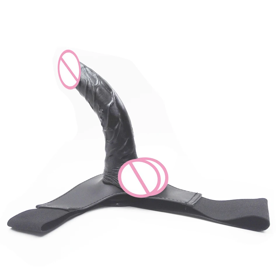 Реалистичный силиконовый фаллоимитатор 22*4 см страпон огромный пенис трусики для